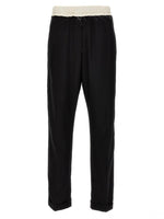 Black Frayed Pants 1