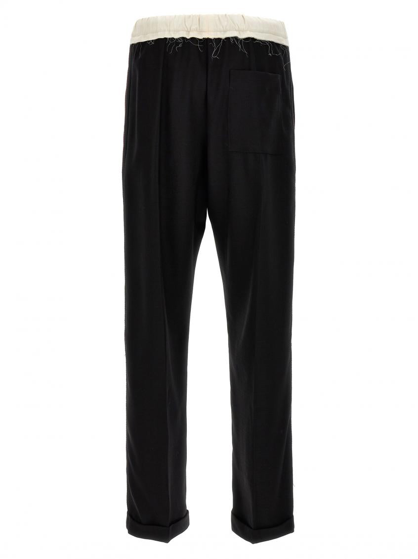 Black Frayed Pants 3