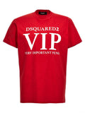 Red Slogan Print T-shirt 1