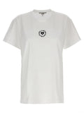 White Iconic Mini Heart T-shirt 1
