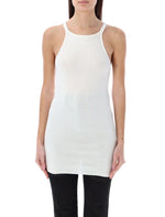 White RACER BACK TANK Top 1