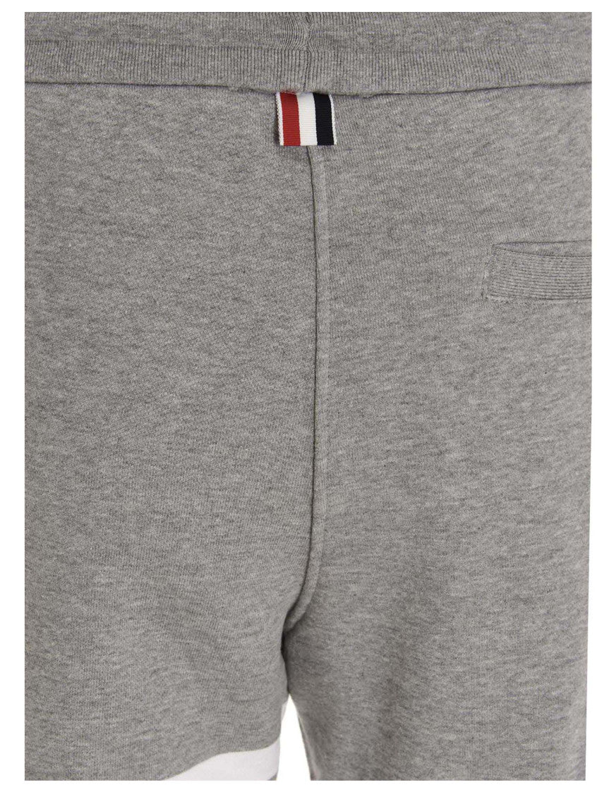 Grey 4 Bar Bermuda Shorts 4