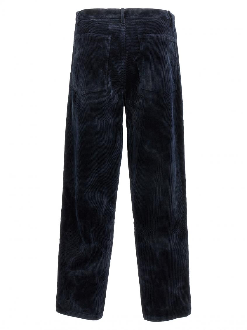 Navy Blue Corduroy Pants 3