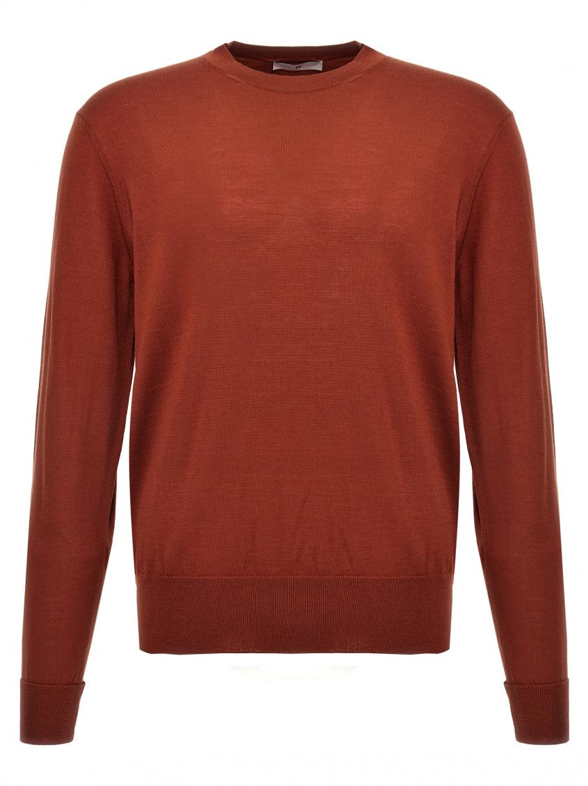 Rust Merino Wool Sweater 1