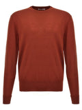 Rust Merino Wool Sweater 1