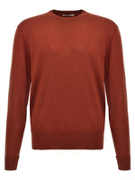 Rust Merino Wool Sweater 1