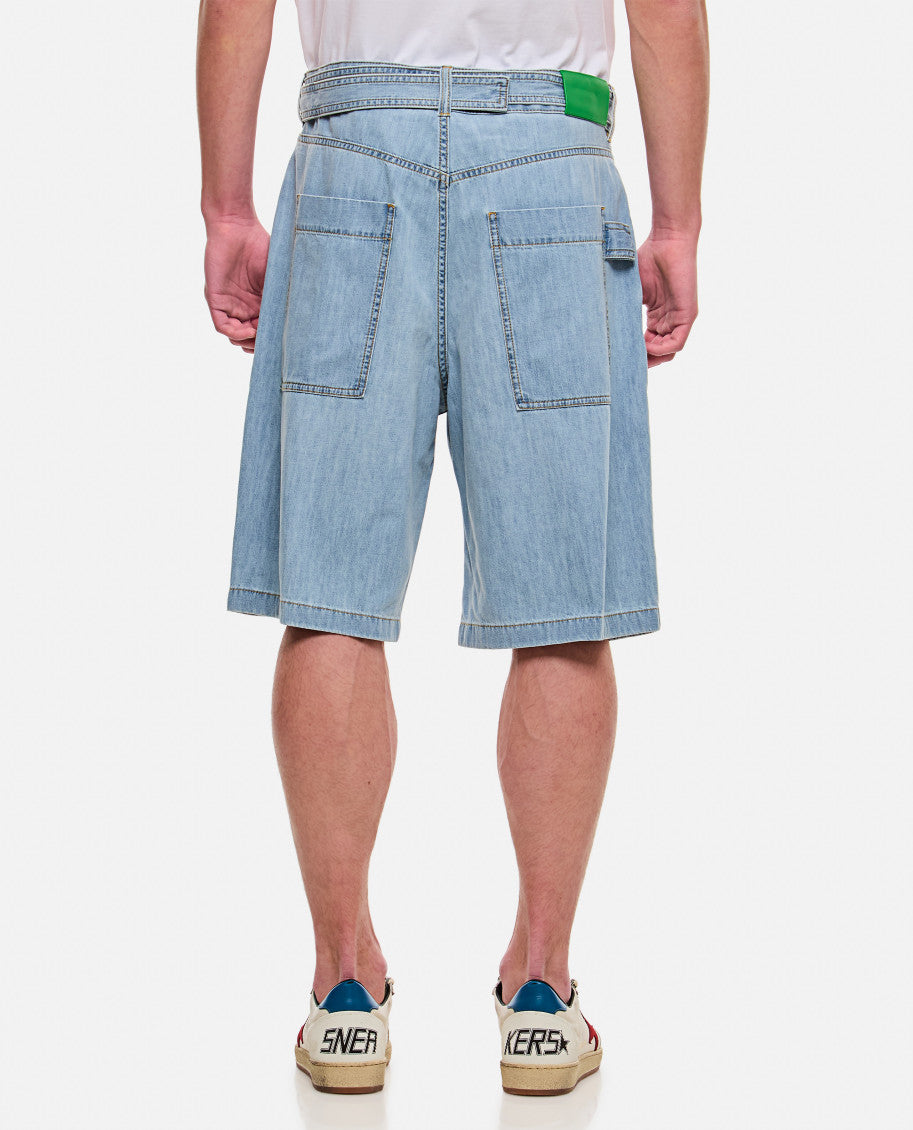 Light Blue Denim Shorts 3