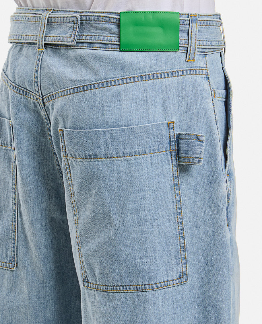 Light Blue Denim Shorts 4