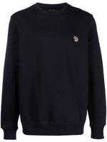 Blue Zebra logo cotton sweatshirt 1