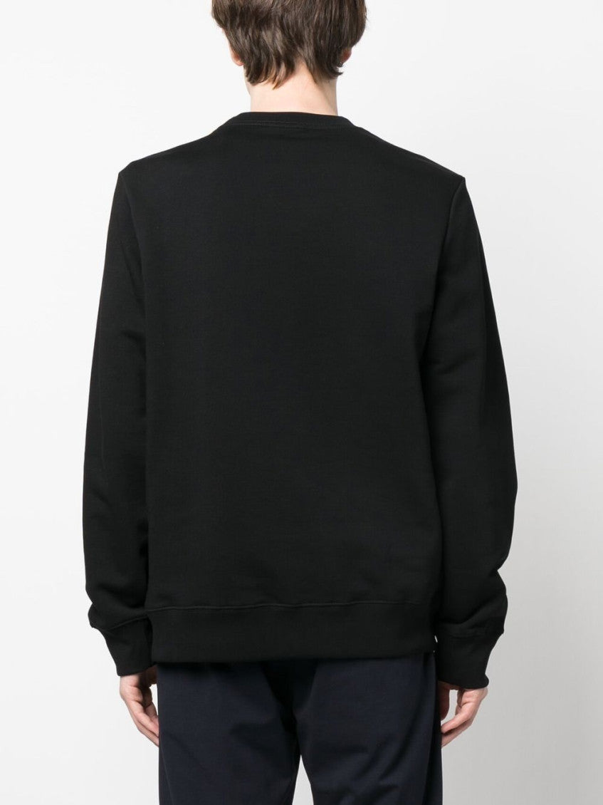 Black Zebra Logo Cotton Sweatshirt 2