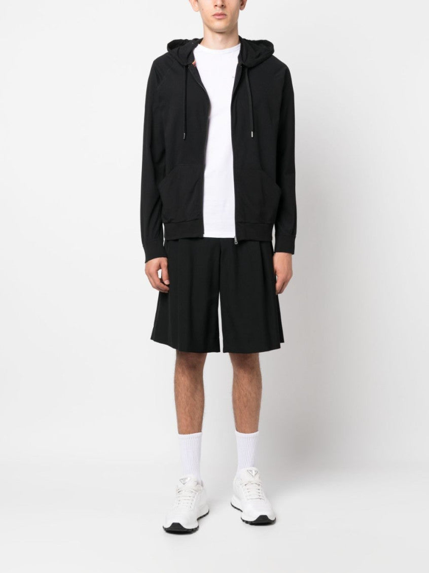 Black Cotton Hoodie 2