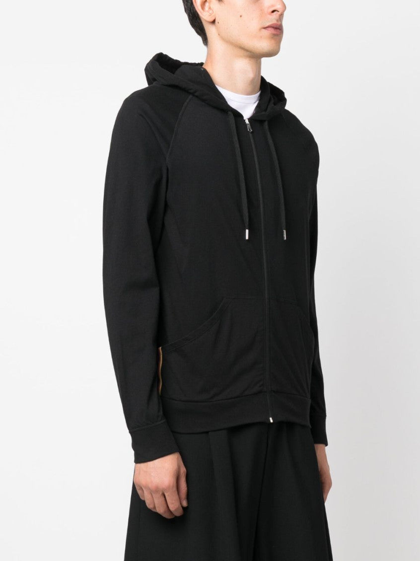 Black Cotton Hoodie 3