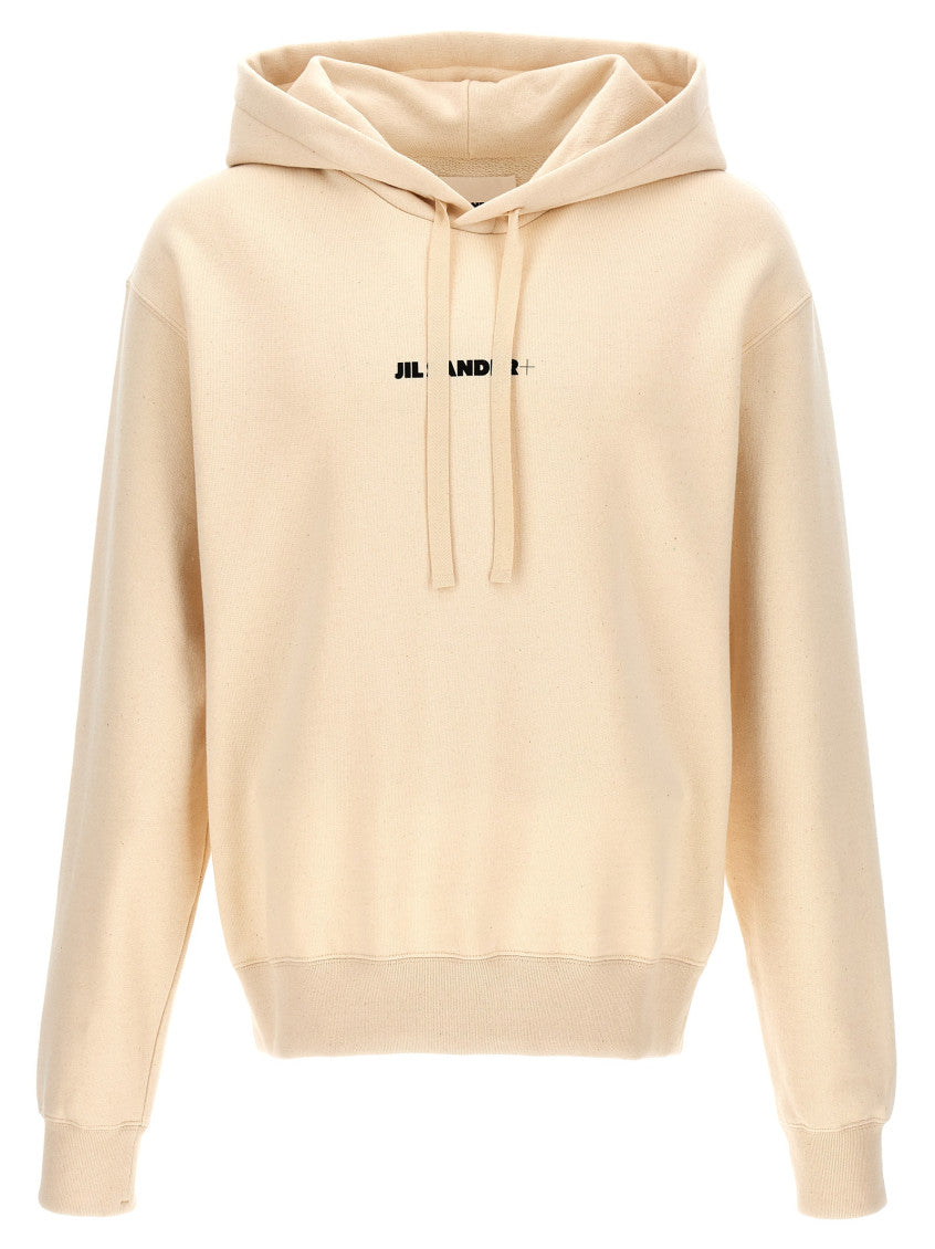 Natural Logo Print Hoodie 1