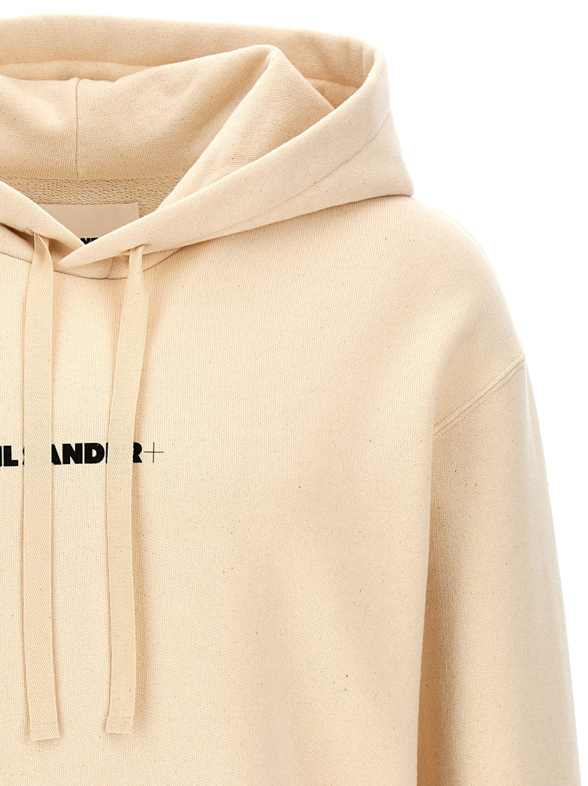 Natural Logo Print Hoodie 3