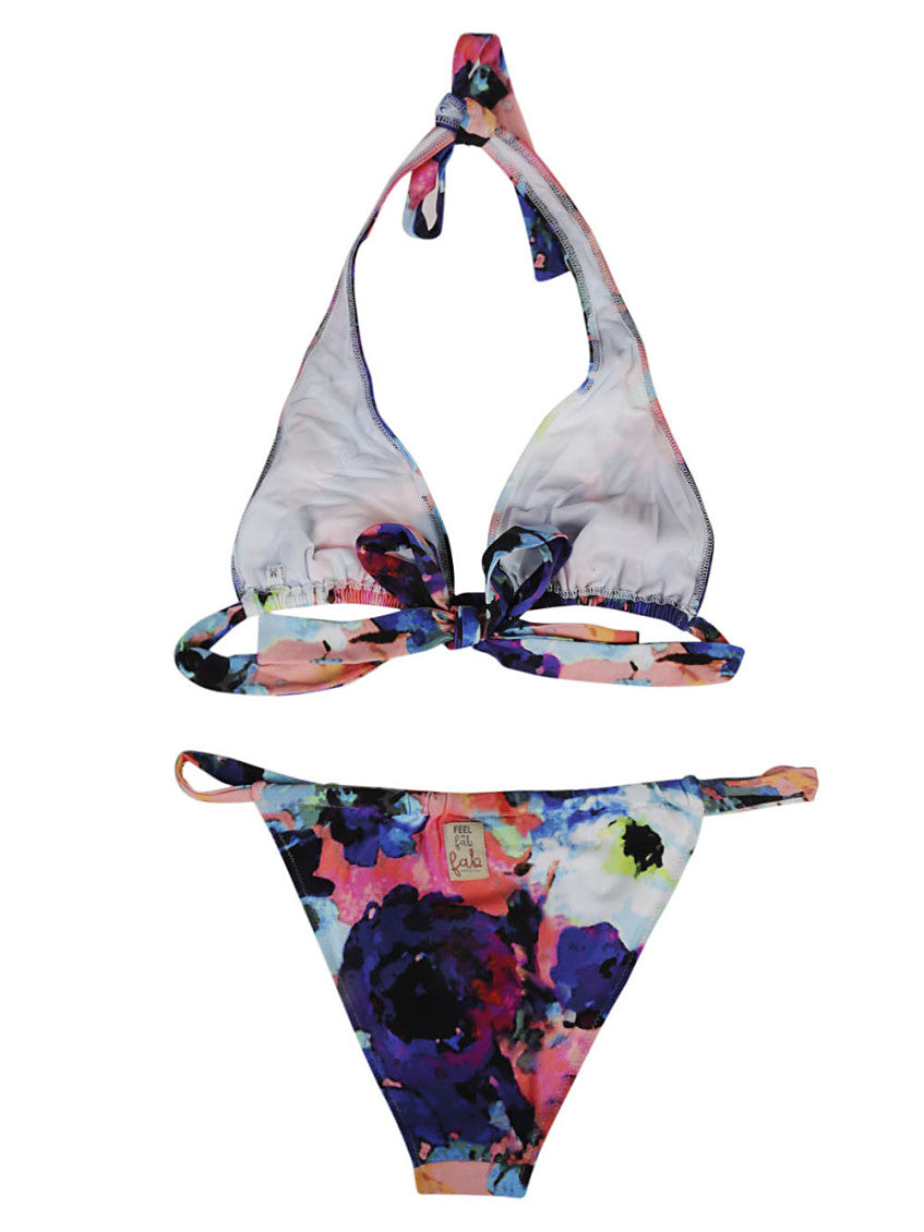 Multicolor Miami Printed Bikini Set 2