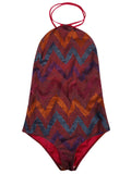Multi Color Printed One-piece Swimsuit 1