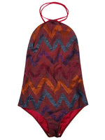 Multi Color Printed One-piece Swimsuit 1