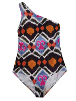 Multicolor Cadaques Printed One-piece Swimsuit 1