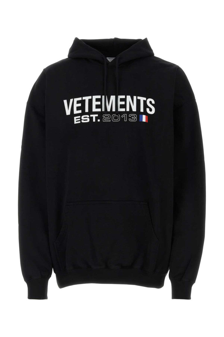 Black Oversize Sweatshirt 1