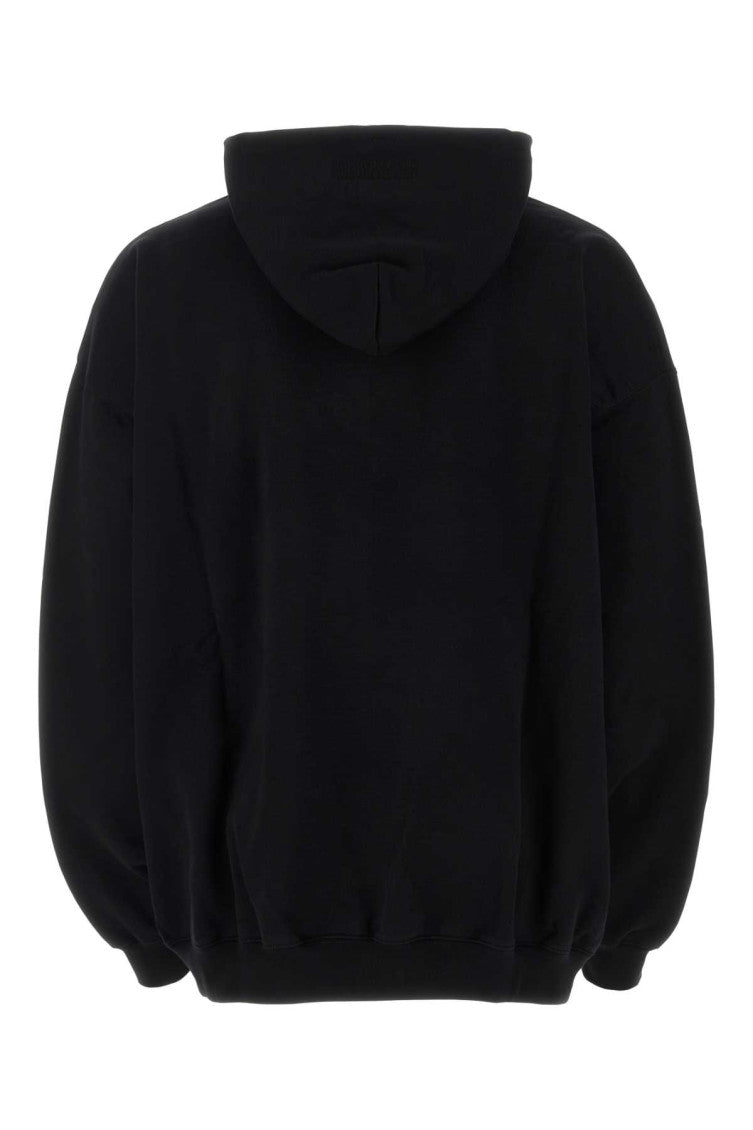 Black Oversize Sweatshirt 2