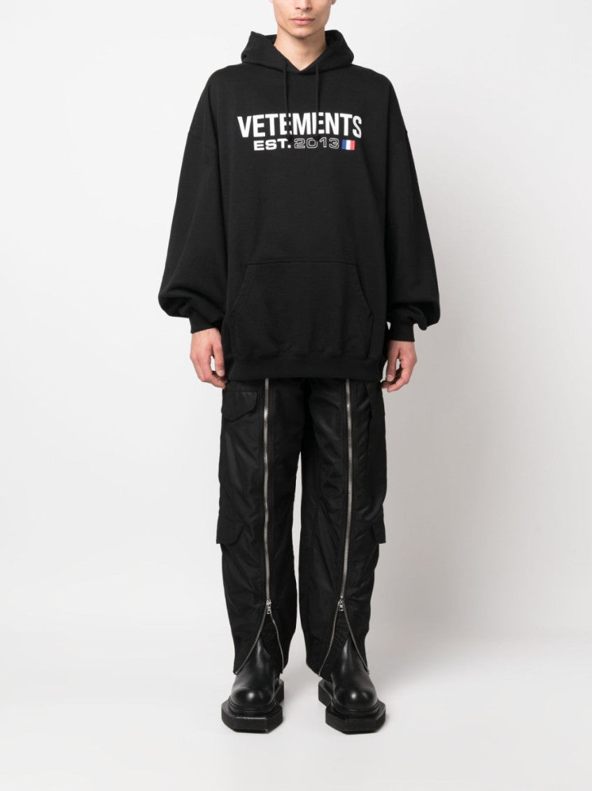 Black Oversize Sweatshirt 5