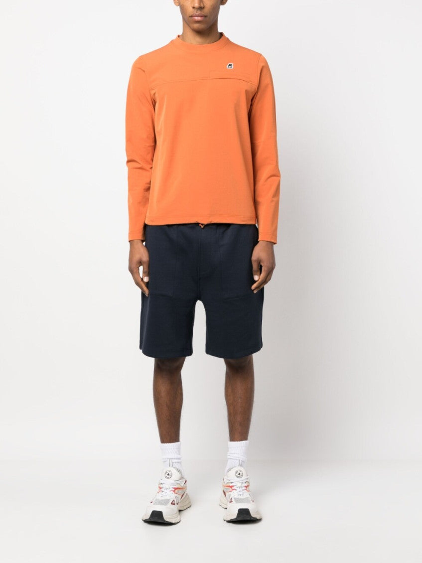 Orange Logo Crewneck Sweatshirt 3