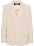 Beige La Veste Titolo Blazer 1