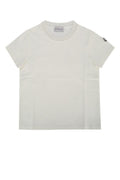 Kids White Cotton T-Shirt 1