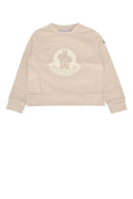 Kids Pink Printed Sweatshirt 1