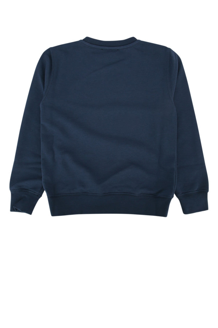 Kids Navy Blue Logo Sweatshirt 2