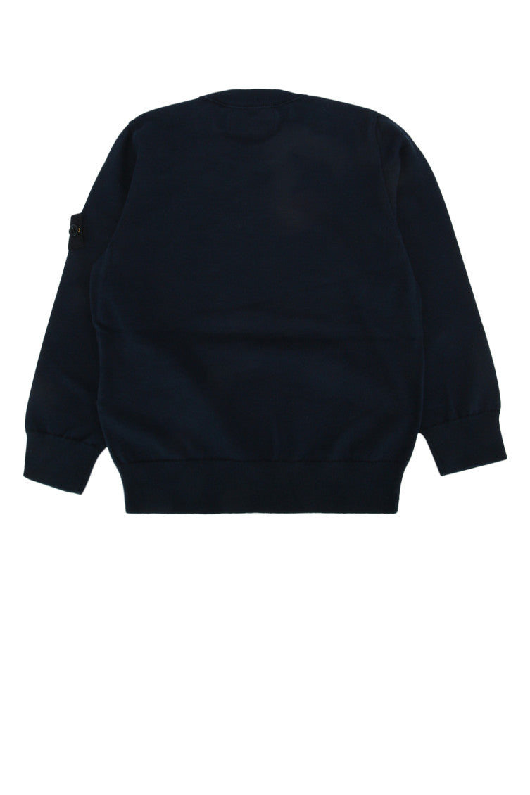 Kids Navy Blue Compass Sweatshirt 2