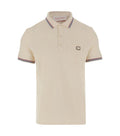 Beige Logo Signature polo 1