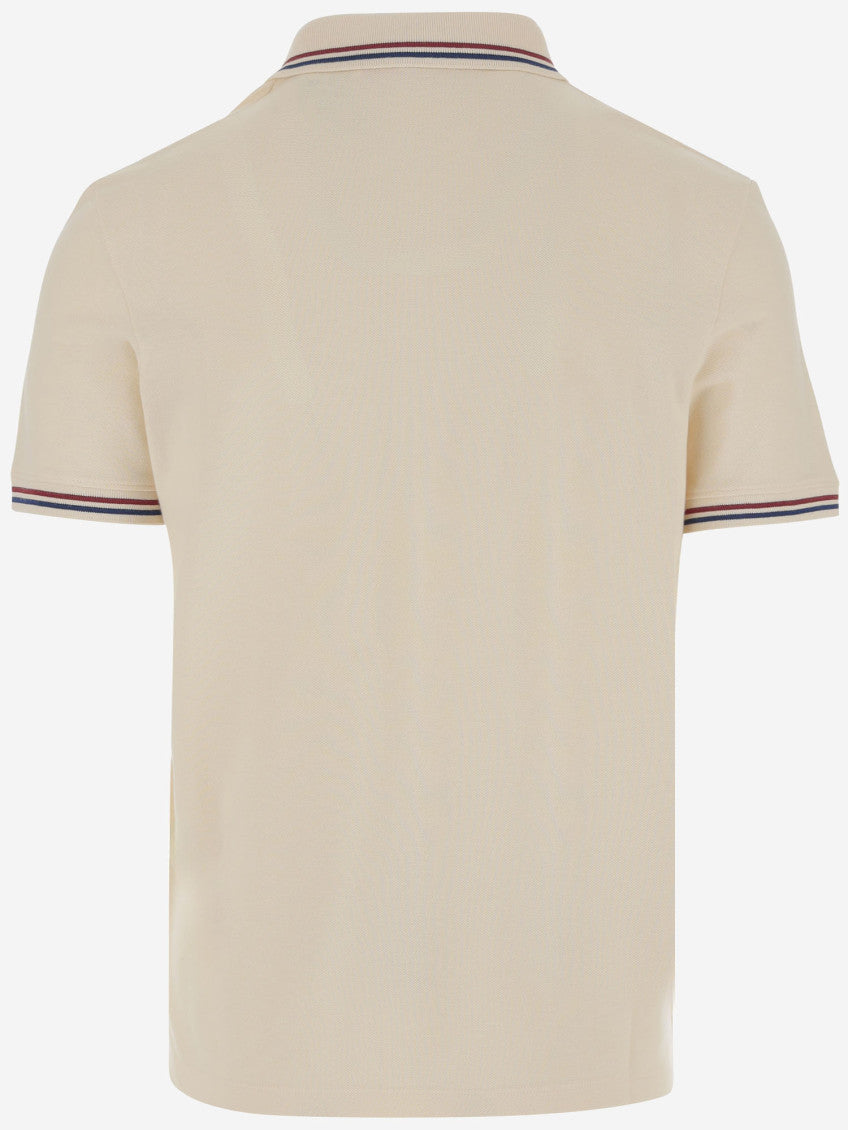 Beige Logo Signature polo 2