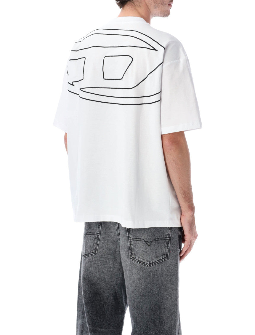 White Crew Neck T-Shirt 3