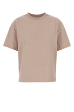 Natural Crew Neck Back Logo T-Shirt 1