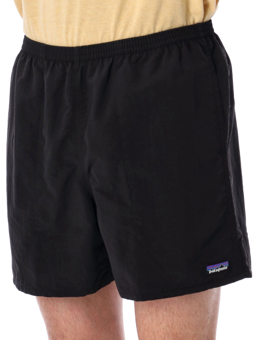 Black Logo Swim Shorts 2