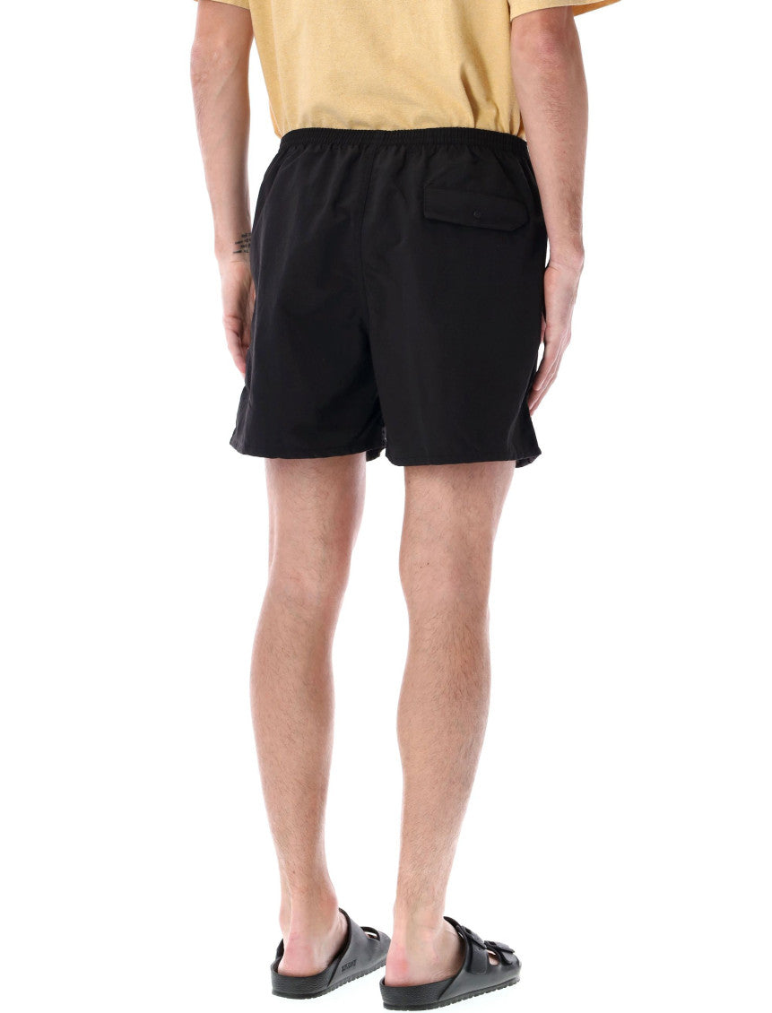 Black Logo Swim Shorts 3
