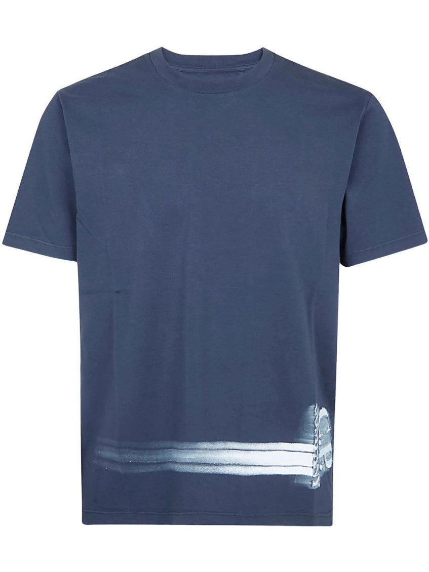 Blue Printed T-Shirt 1