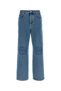 Blue Mid Rise Jeans 1