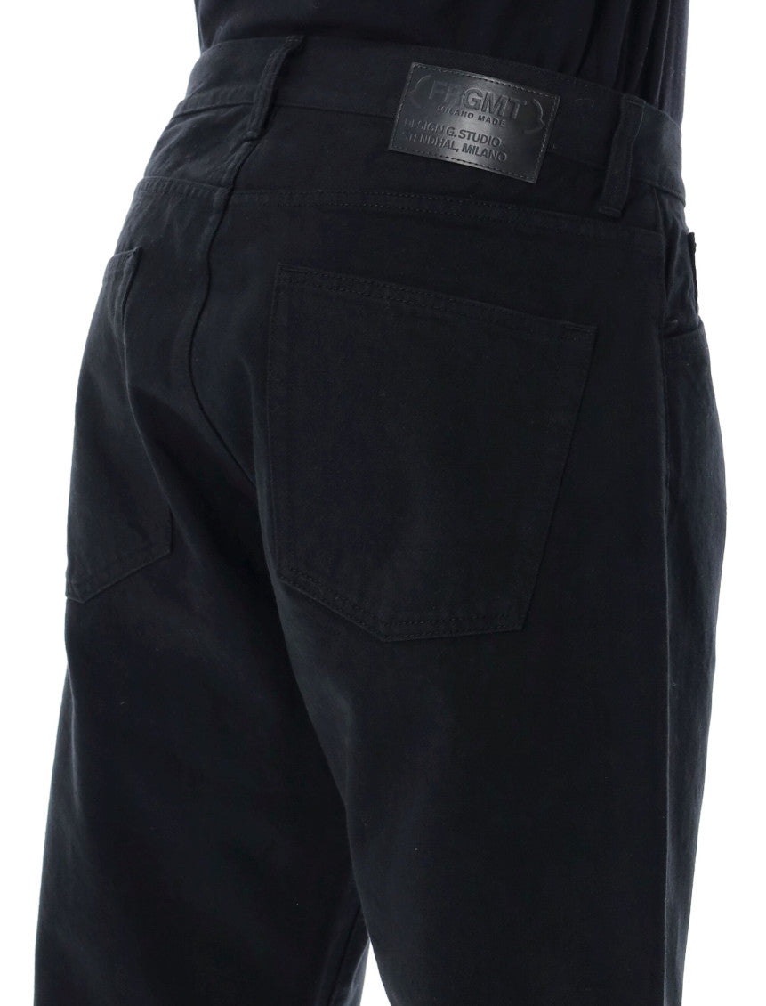 Black Relaxed Jeans 5