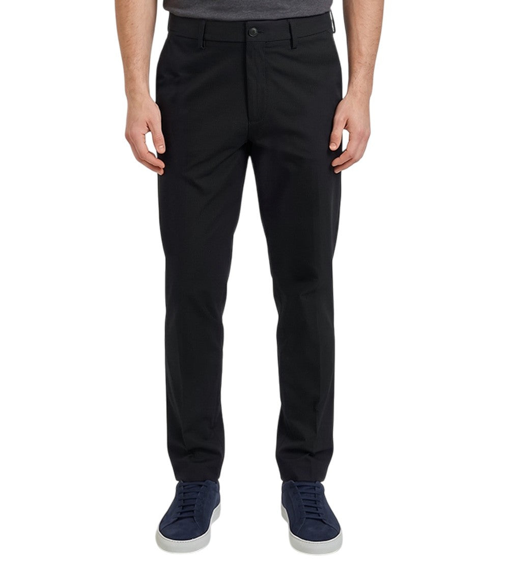 Black Solid Trouser 1
