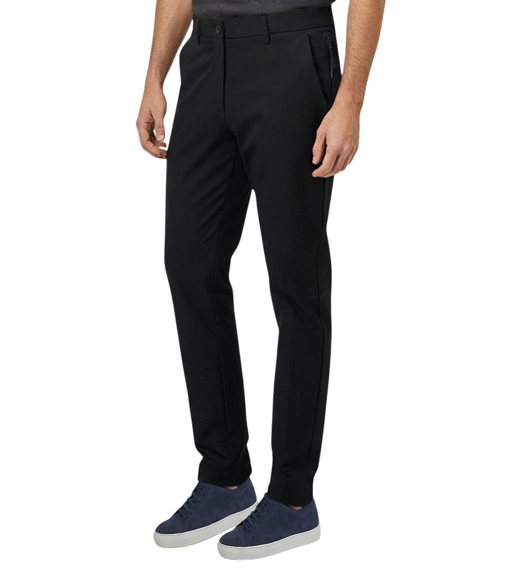 Black Solid Trouser 2