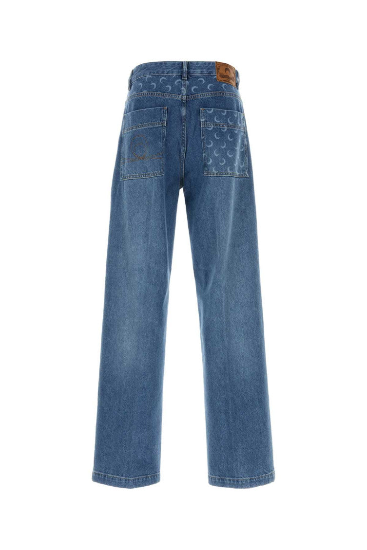 Blue Mid Rise Jean 2