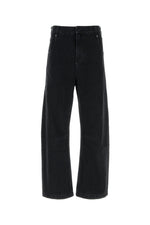Black Mid Rise Jeans 1