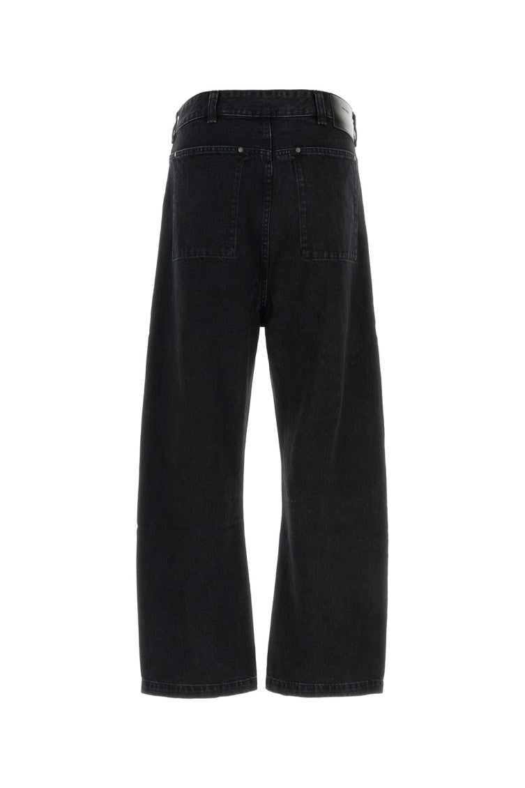 Black Mid Rise Jeans 2