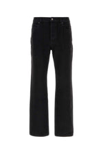 Black Mid Rise Jeans 1