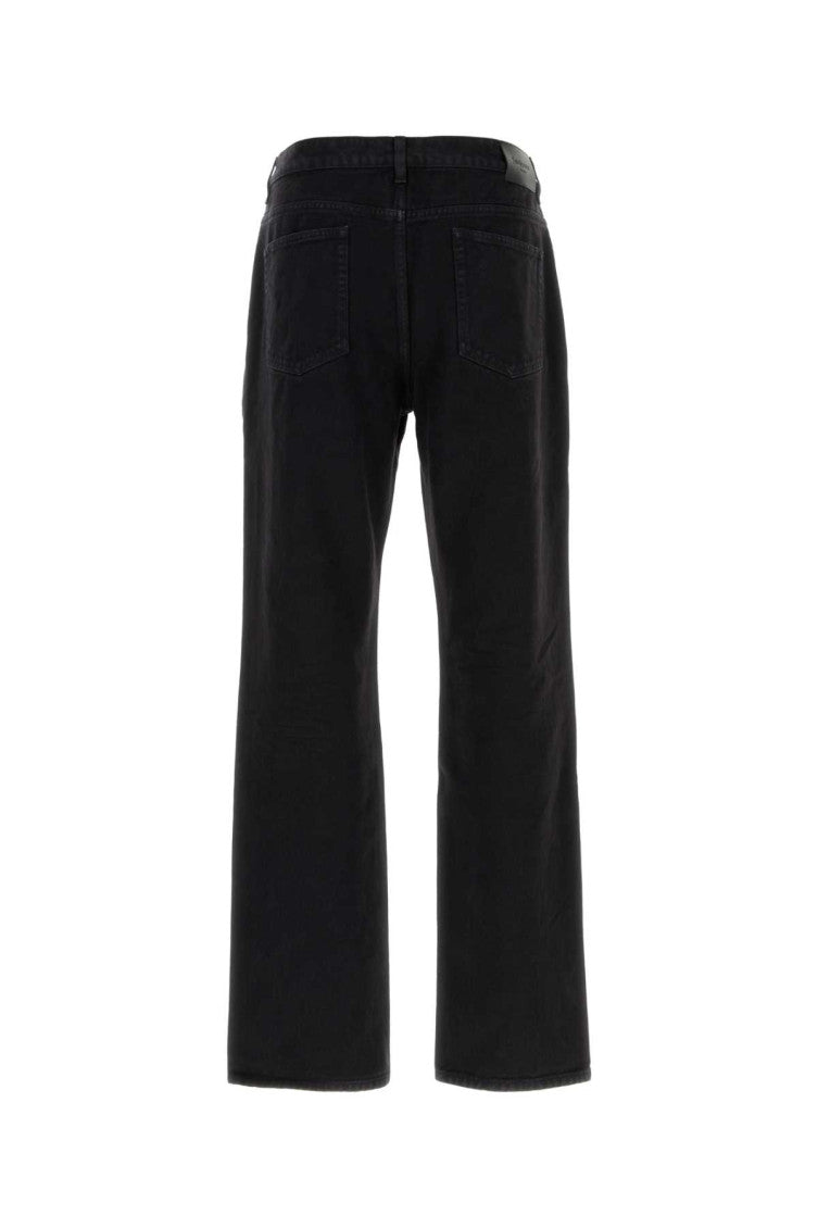 Black Mid Rise Jeans 2