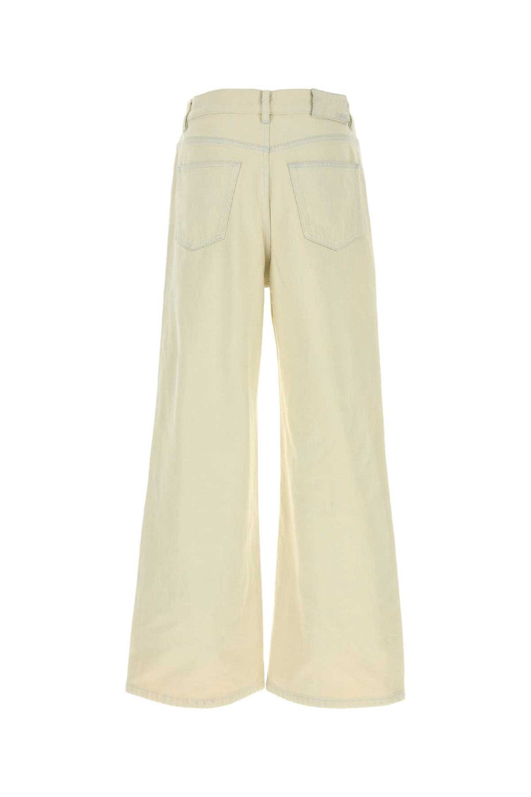 Beige Bootcut Jeans 2