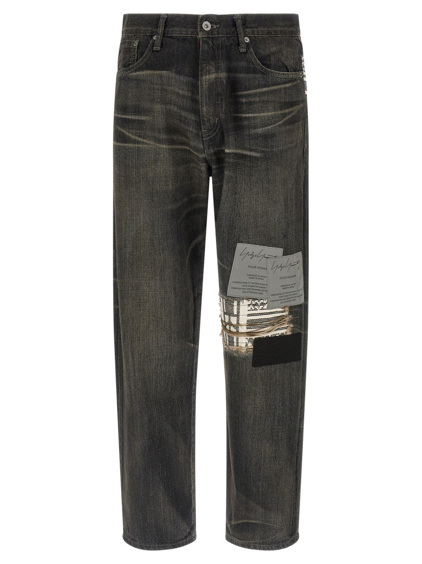 Black Regular Jeans 1