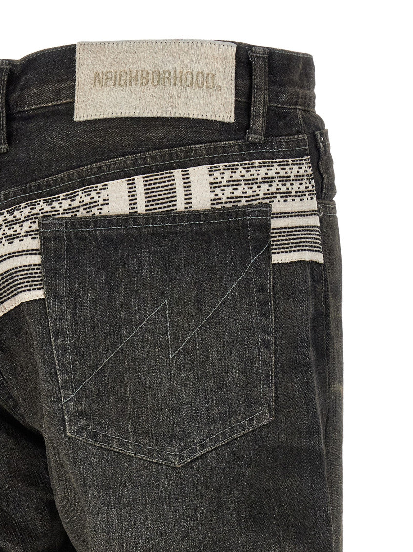 Black Regular Jeans 4